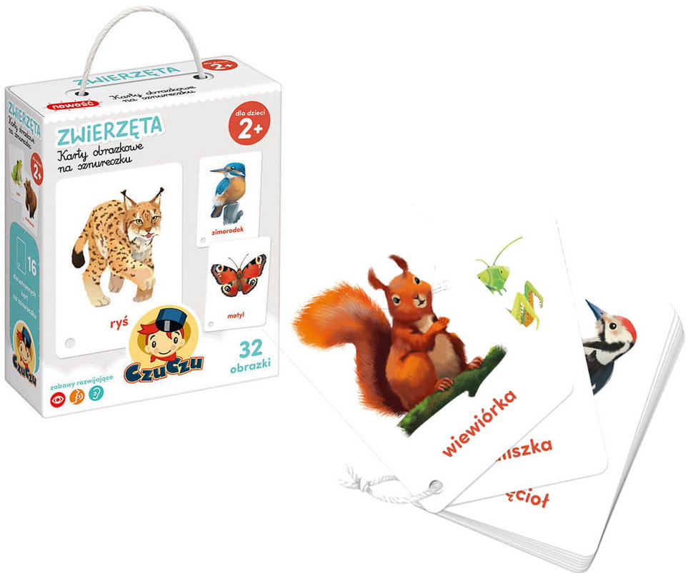 karty obrazkowe zwierzeta